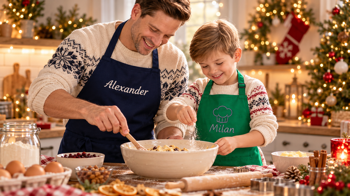 samen koken voor erst. persoonlijk cadeau voor kerst. 