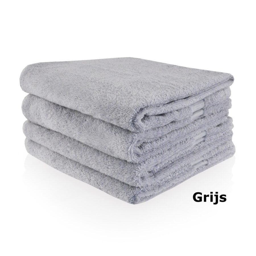badhanddoek grijs