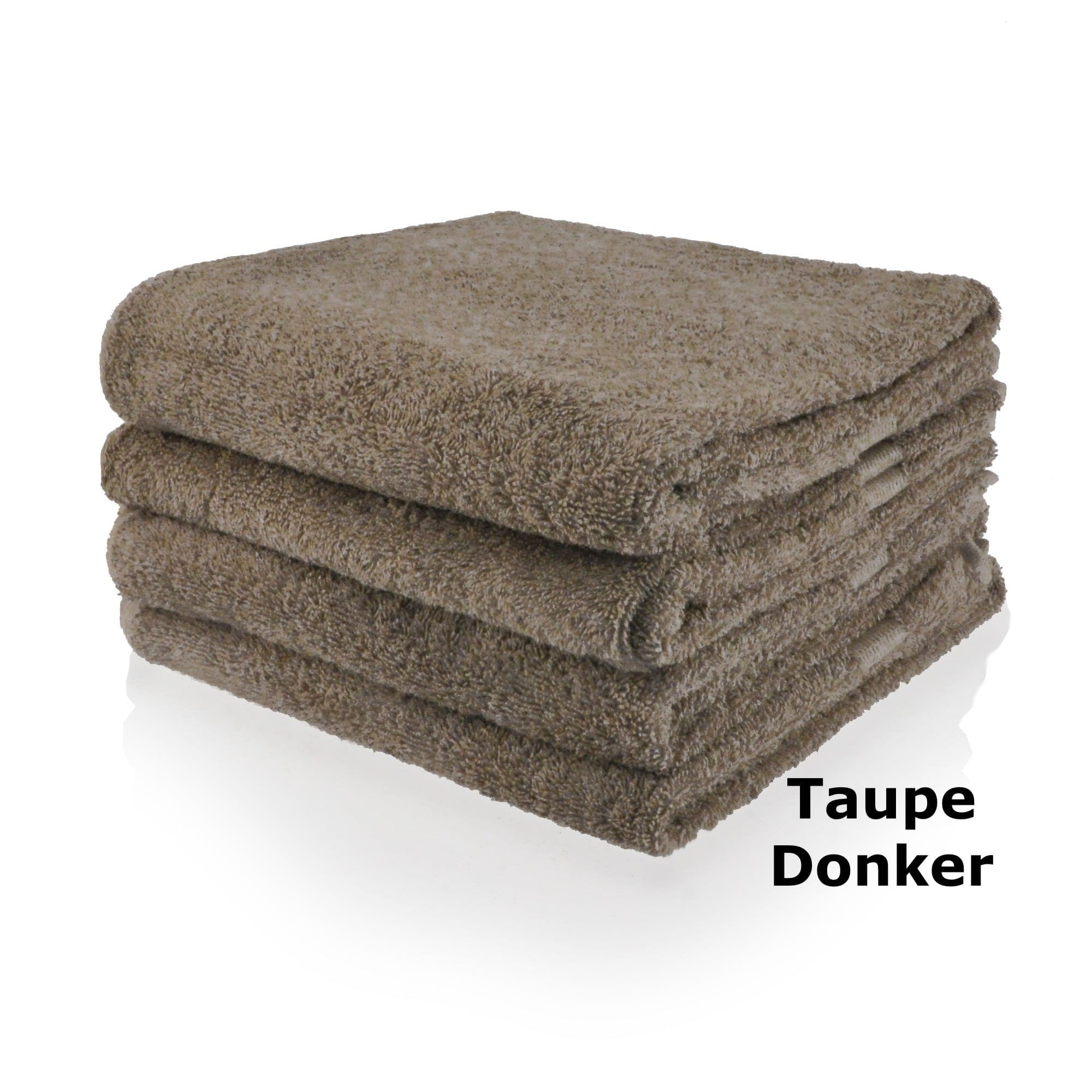 handdoek taupe donker