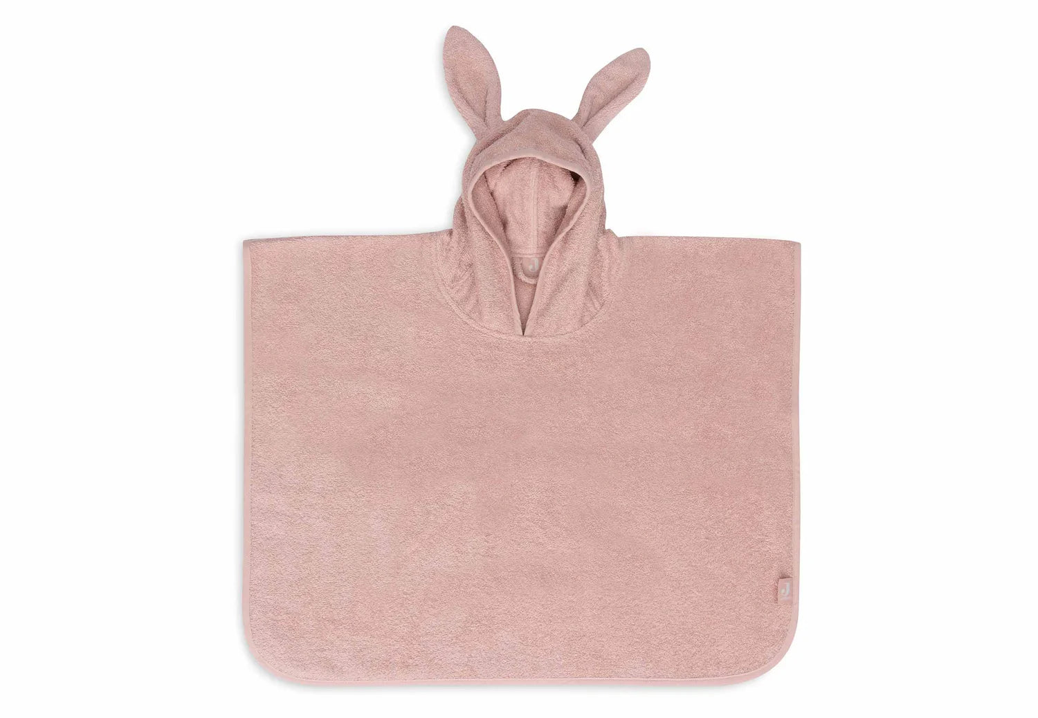 Jollein badponcho met naam en oortjes geborduurd