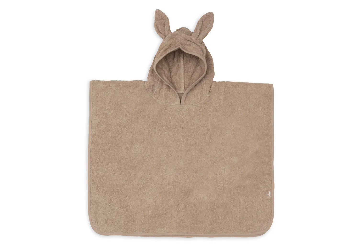 Jollein badponcho met naam en oortjes geborduurd - 1-4 jaar