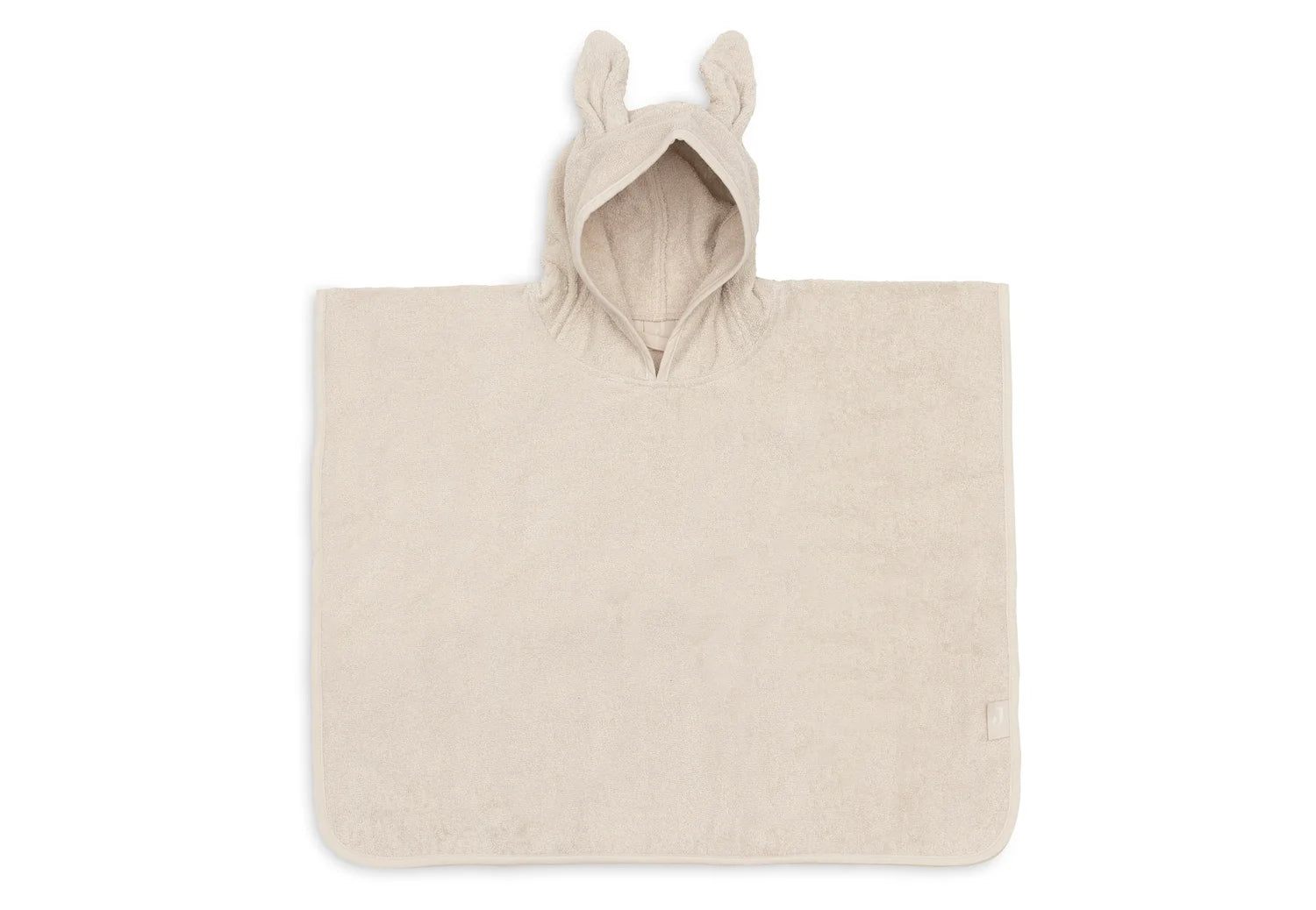 Jollein badponcho met naam en oortjes geborduurd - 1-4 jaar