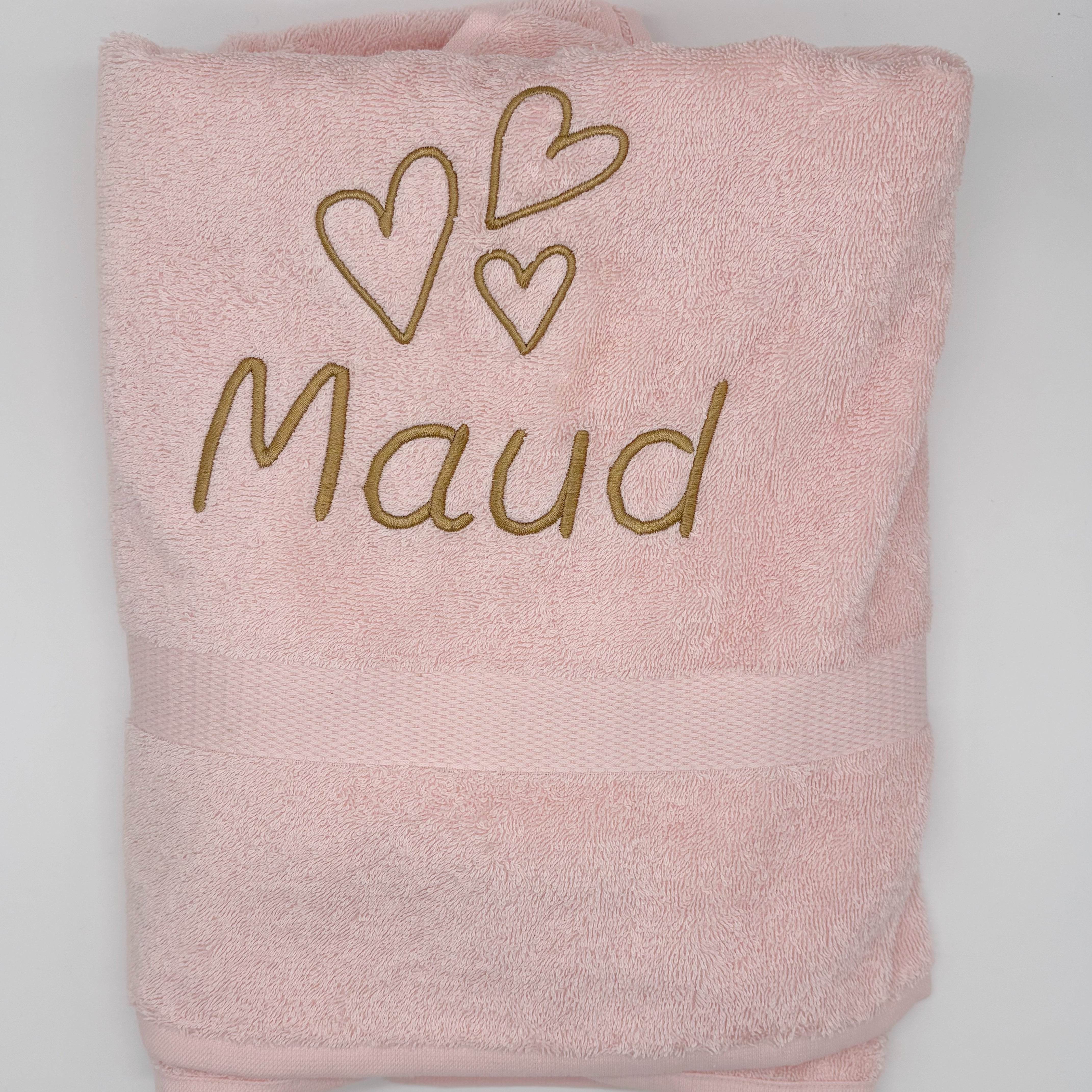 Badhanddoek met naam – 70x140 cm