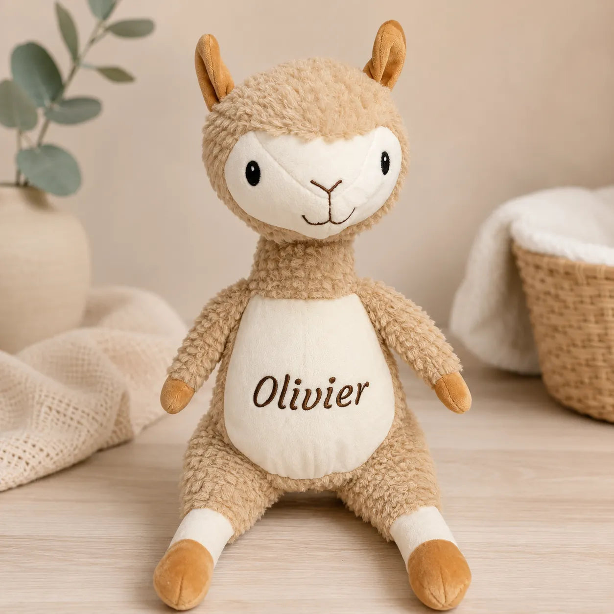 Tummi knuffel met naam geborduurd - Verschillende dieren