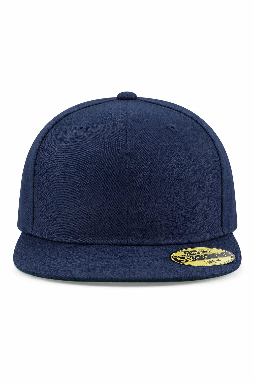 Donkerblauwe snapback met eigen naam, persoonlijke 5-panel pet met borduring