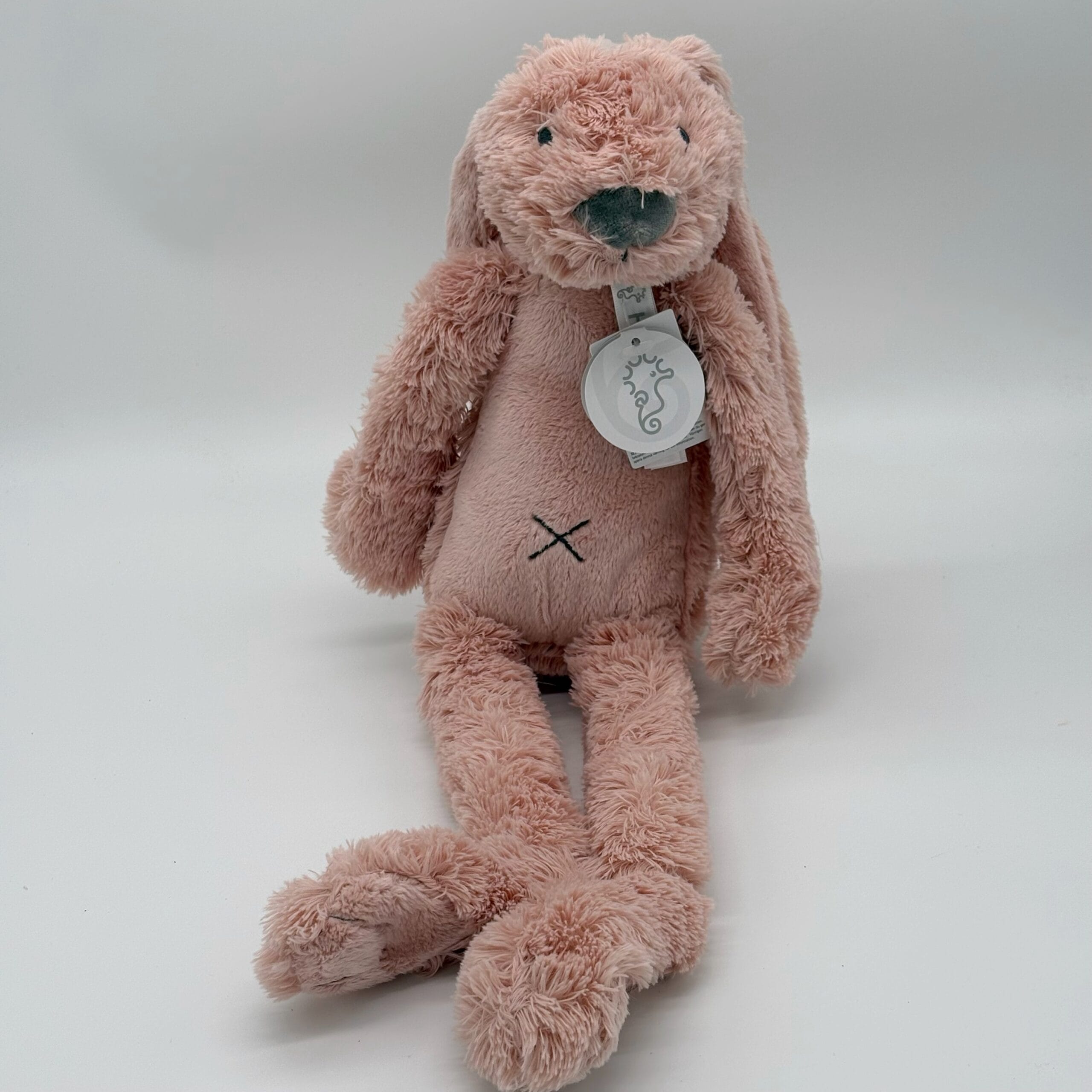 Happy Horse knuffel met naam konijn Richie 38 cm Old Pink