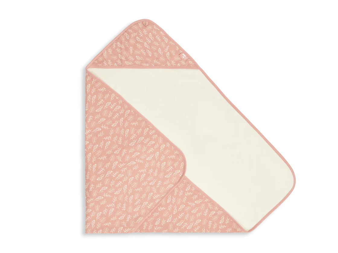 Jollein badcape Meadow met naam geborduurd