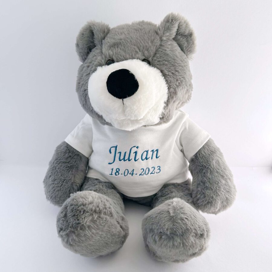 Knuffel met naam kind van Funnies circa 45 cm