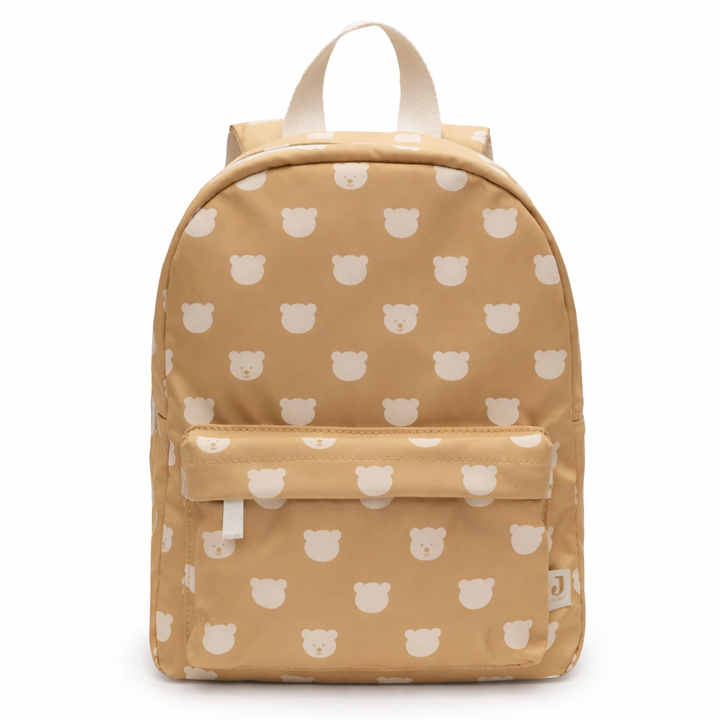 Jollein Teddy Bear rugtas met naam geborduurd