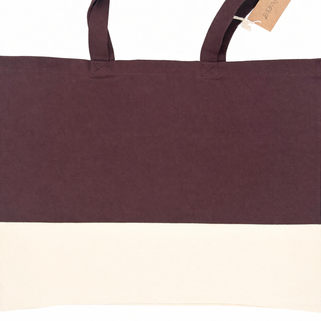 Tote bag met lijntekening van foto – Gepersonaliseerde boodschappentas