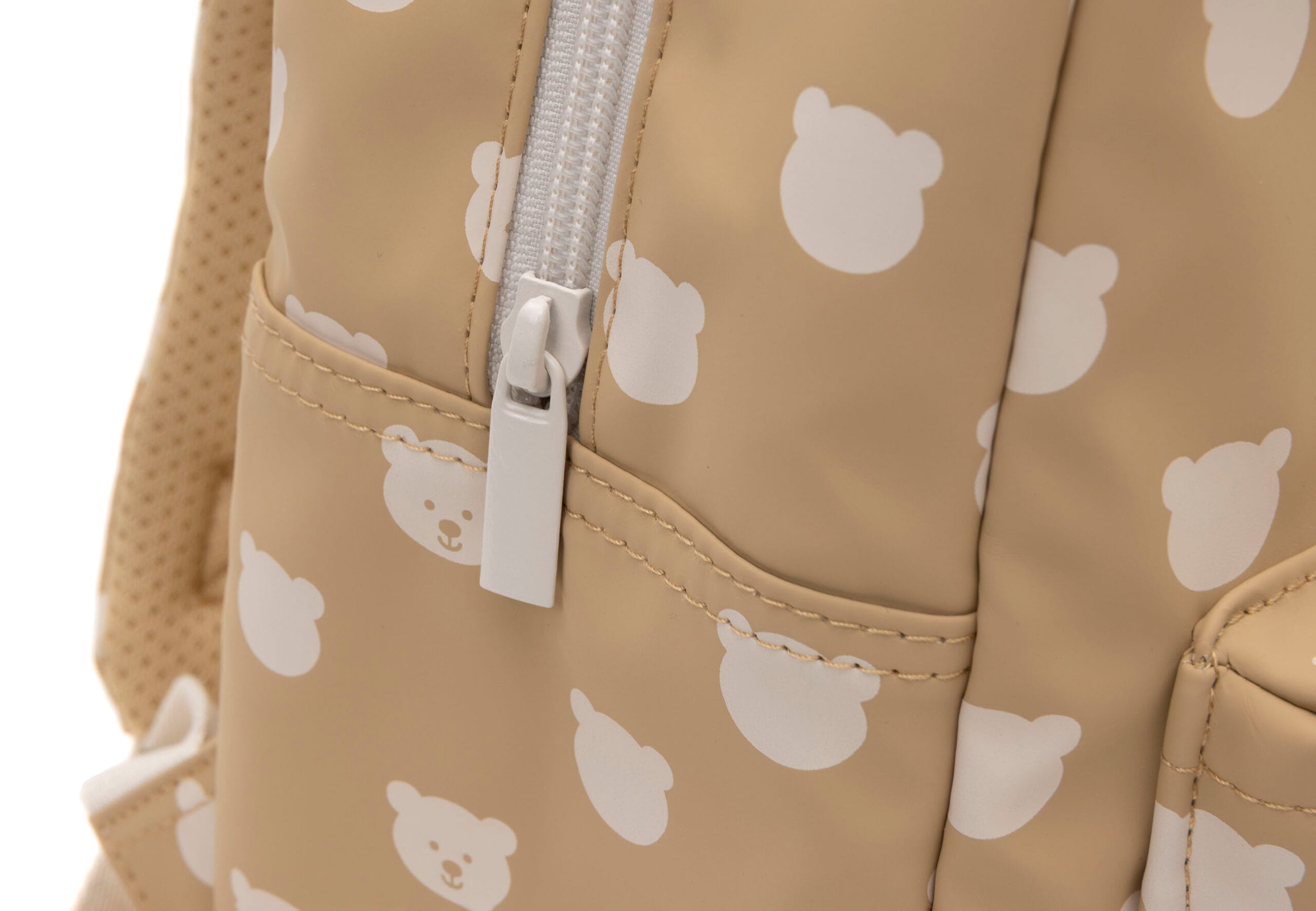 Peuter rugzak met naam en teddybeer patroon van Jollein