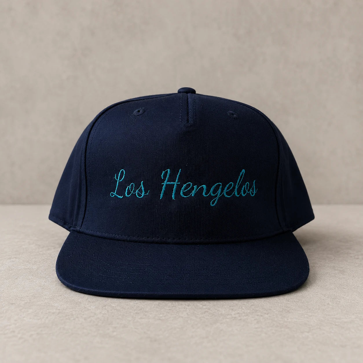 Snapback pet met naam geborduurd, persoonlijke 5-panel pet met platte klep en verstelbare sluiting