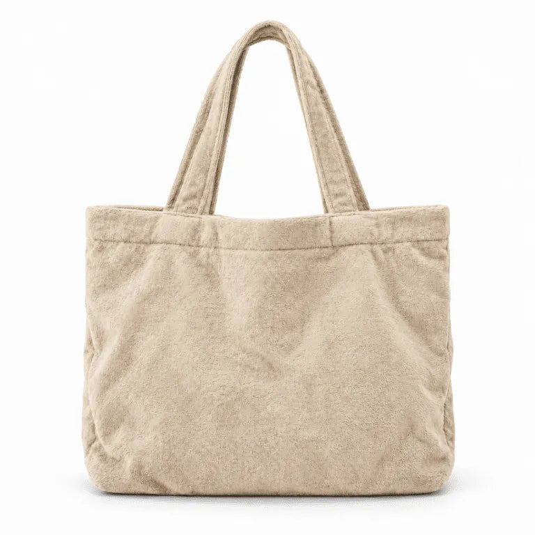 Strandtas cream