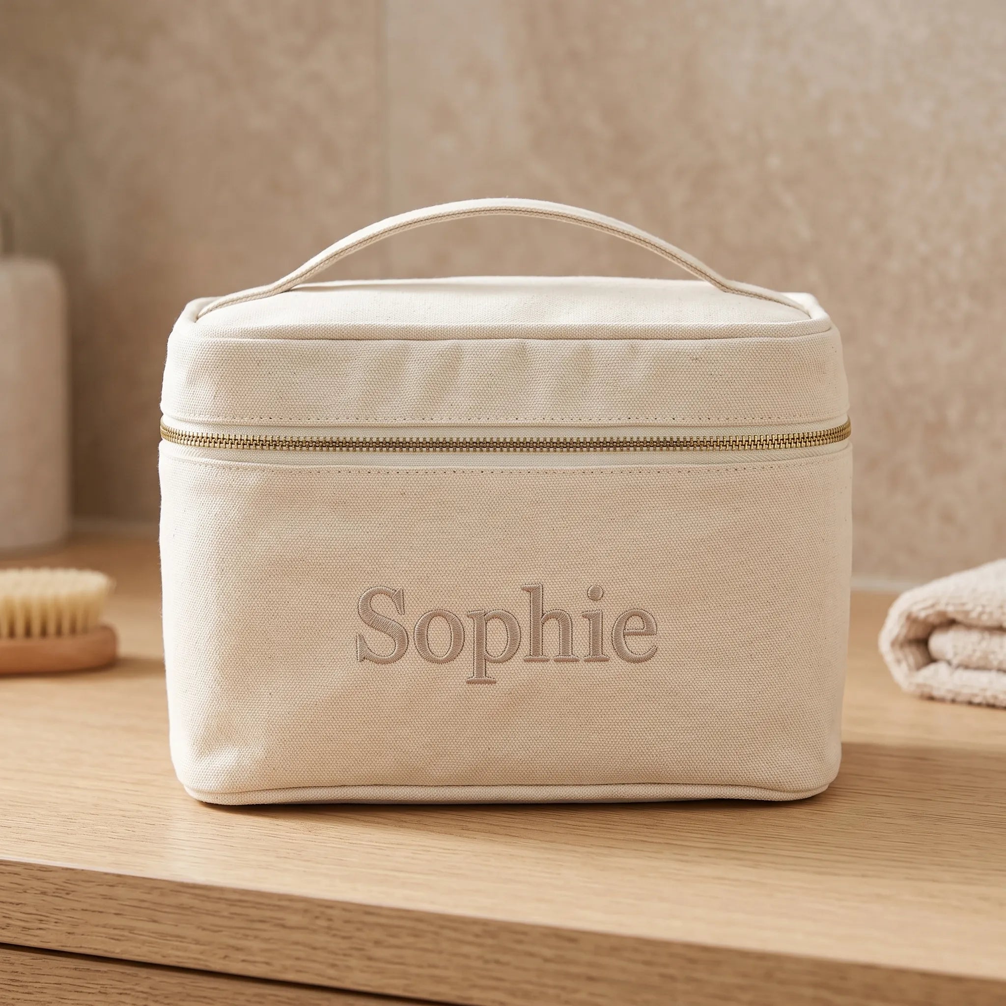 Toilettas met naam Sophie