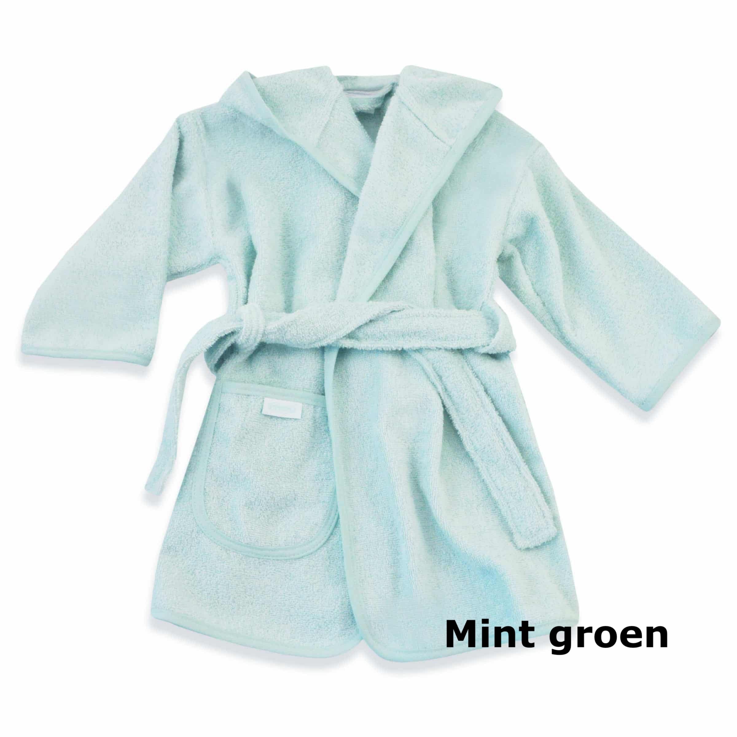 badjas mint groen