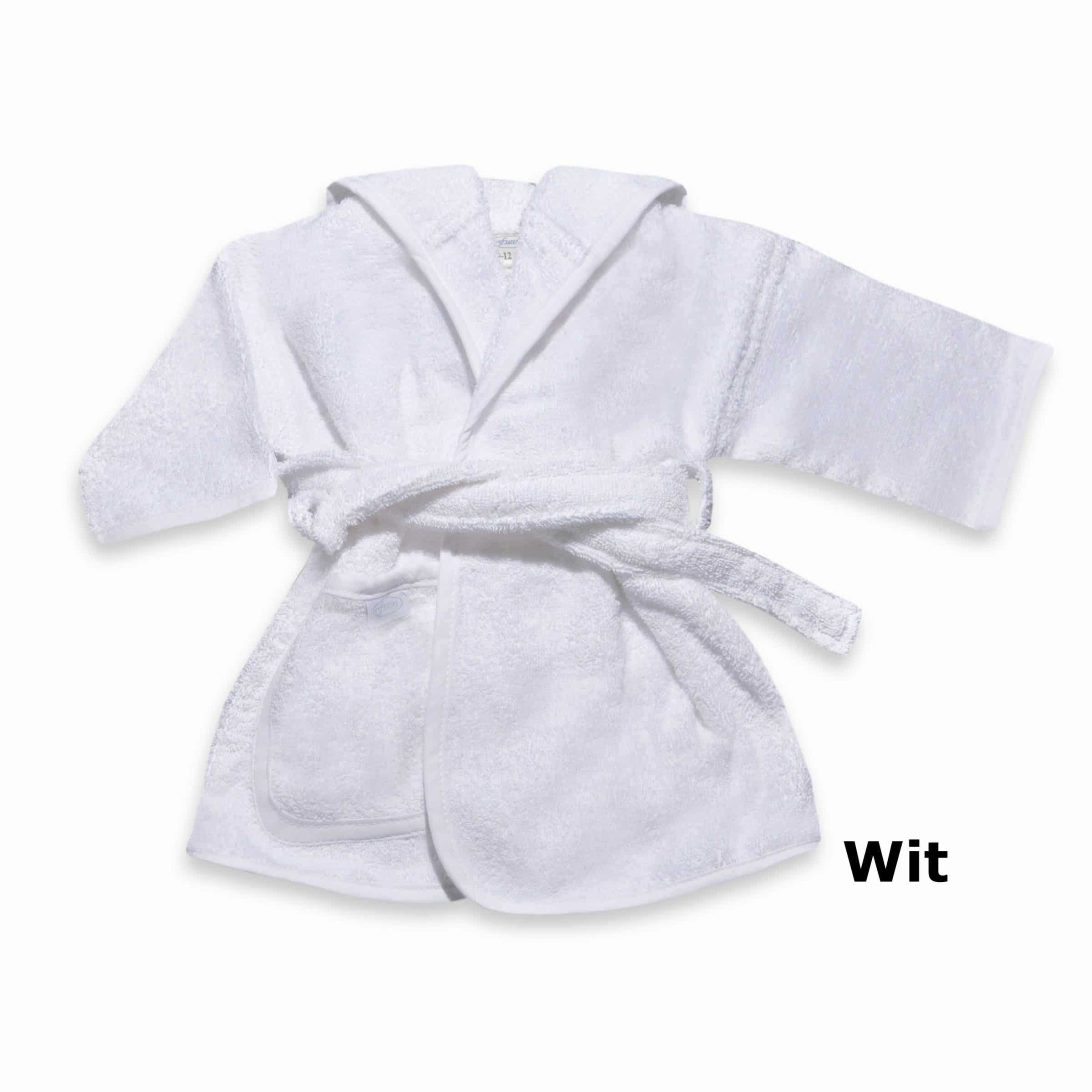 Badjas met naam kind – maat 4-6 jaar