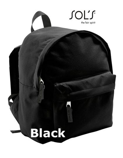 kinder rugzak black zwart