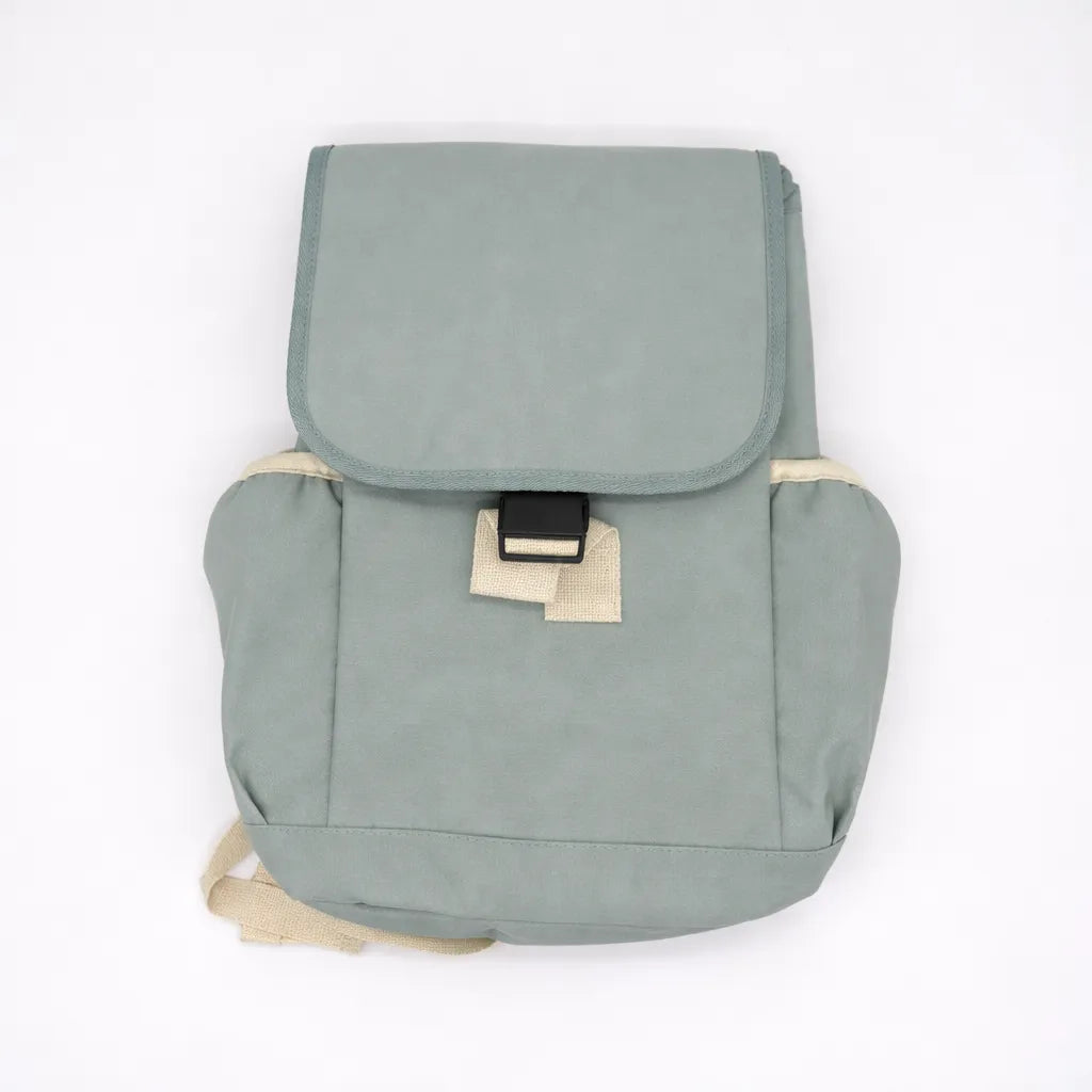 groene rugzak met naam