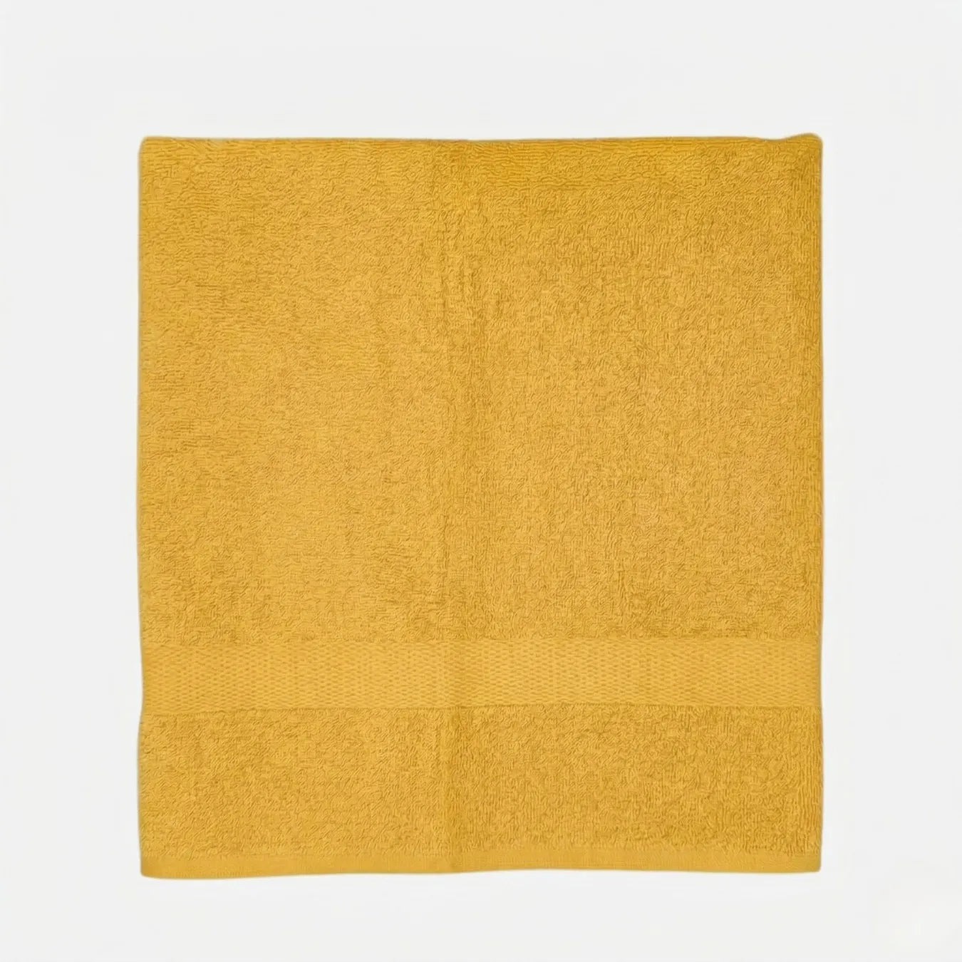 handdoek met naam geel