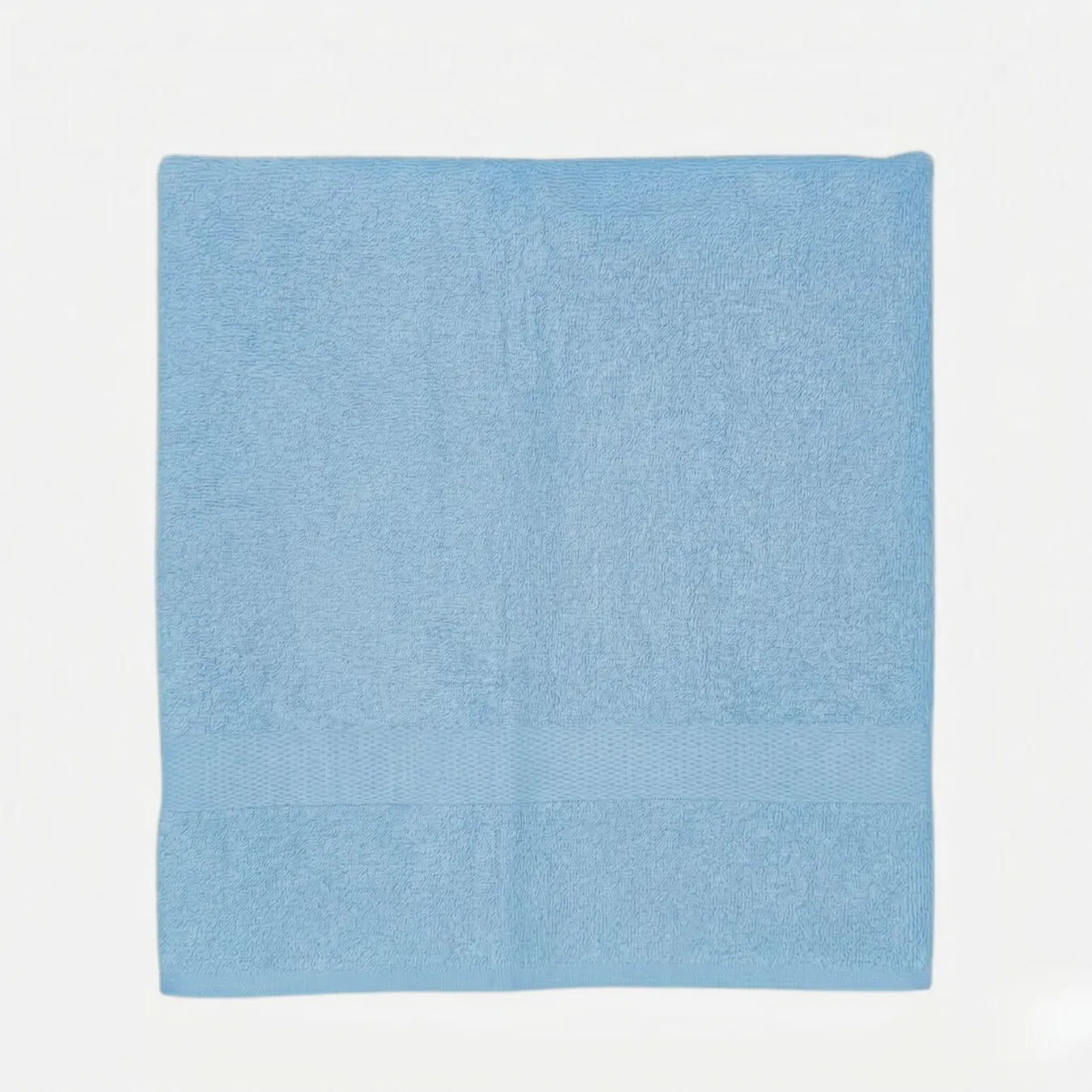 handdoek met naam licht blauw