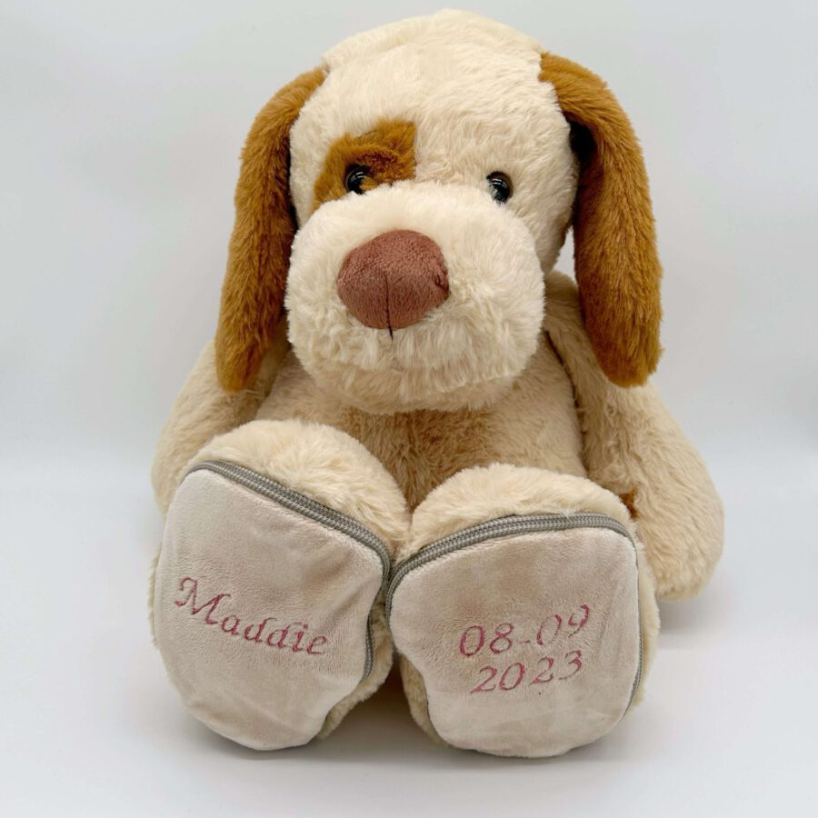 Geboorteknuffel met naam en geboortedatum – Verschillende dieren