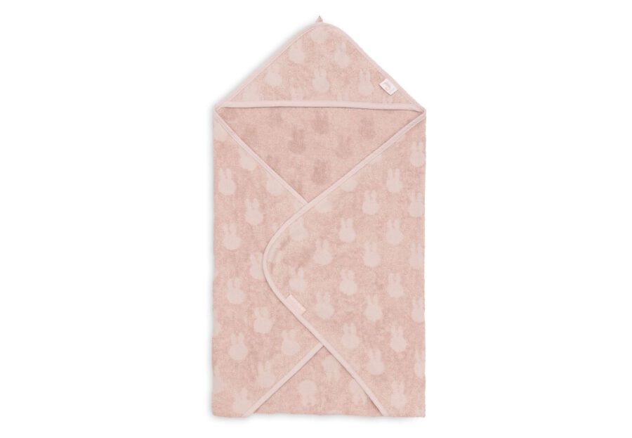 jollein badcape Nijntje roze dicht