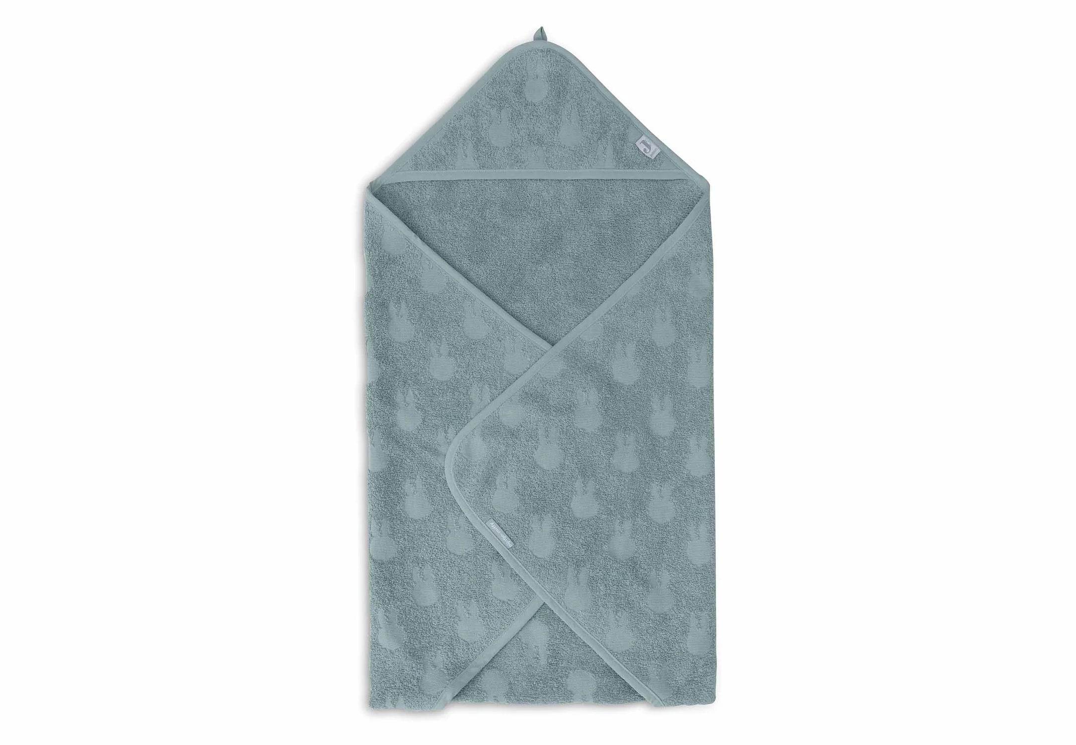 Nijntje badcape blauw groen dicht