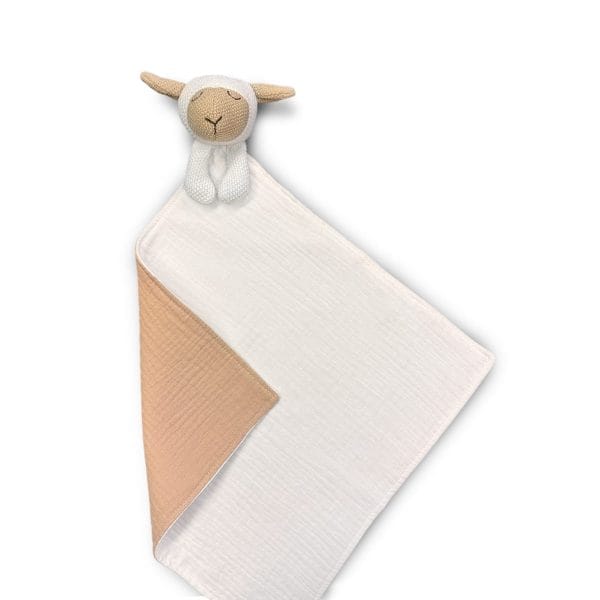 knuffeldoekje lammetje met naam