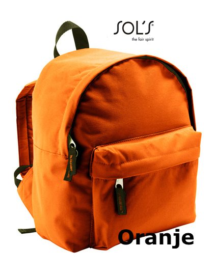 kinder rugzak oranje