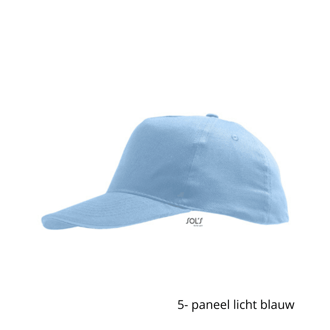 pet met naam licht blauw