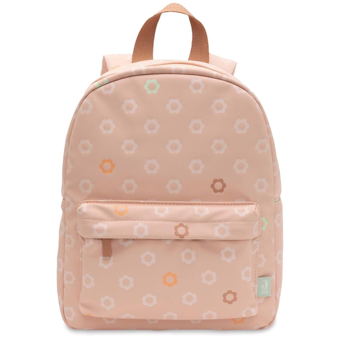 Rugtas met naam geborduurd – Jollein Flower rugtasje